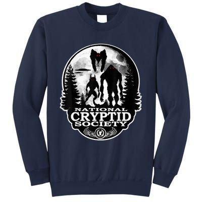 Bigfoot Dogman Mothman Ufo; National Cryptid Society Logo Sweatshirt