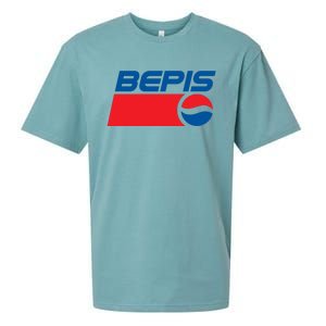 BEPIS Dank Meme Sueded Cloud Jersey T-Shirt