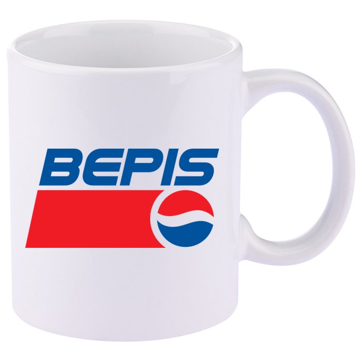 BEPIS Dank Meme 11oz C Handle Ceramic Mug