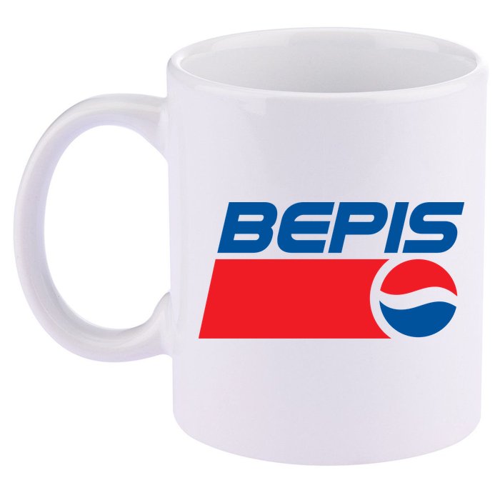 BEPIS Dank Meme 11oz C Handle Ceramic Mug