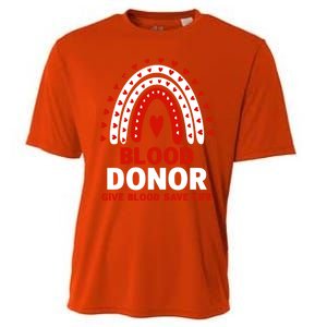 Blood Donor Month Gift National Volunteer Blood Donor Month Great Gift Cooling Performance Crew T-Shirt