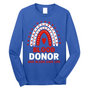 Blood Donor Month Gift National Volunteer Blood Donor Month Great Gift Long Sleeve Shirt