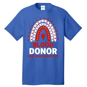 Blood Donor Month Gift National Volunteer Blood Donor Month Great Gift Tall T-Shirt