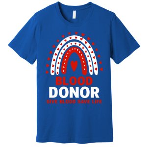 Blood Donor Month Gift National Volunteer Blood Donor Month Great Gift Premium T-Shirt