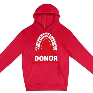 Blood Donor Month Gift National Volunteer Blood Donor Month Great Gift Premium Pullover Hoodie