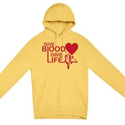 Blood Donor Month Gift Premium Pullover Hoodie