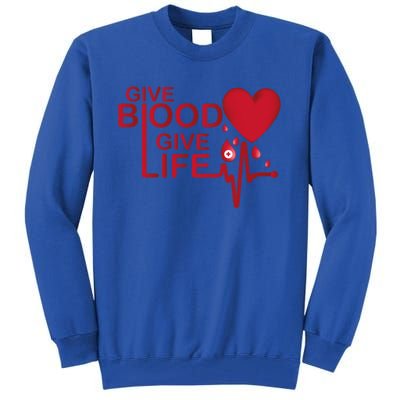 Blood Donor Month Gift Tall Sweatshirt