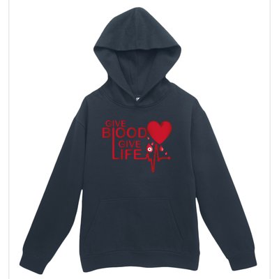 Blood Donor Month Gift Urban Pullover Hoodie