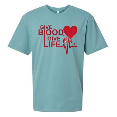 Blood Donor Month Gift Sueded Cloud Jersey T-Shirt