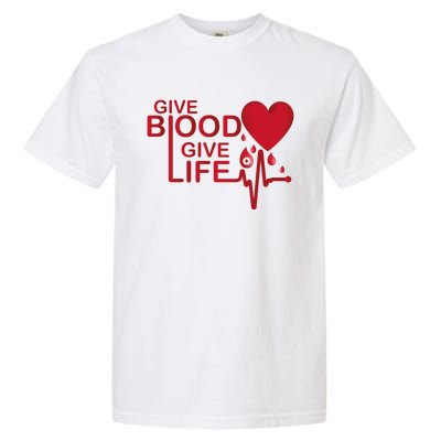 Blood Donor Month Gift Garment-Dyed Heavyweight T-Shirt