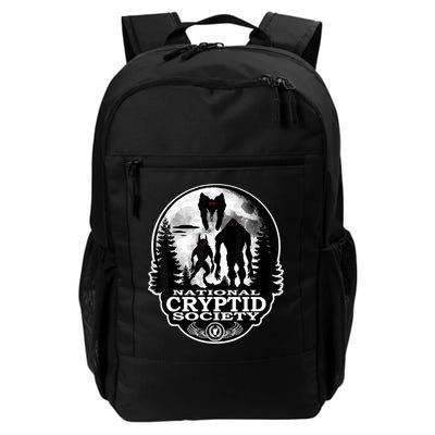 Bigfoot Dogman Mothman UFO; National Cryptid Society Logo Backpack
