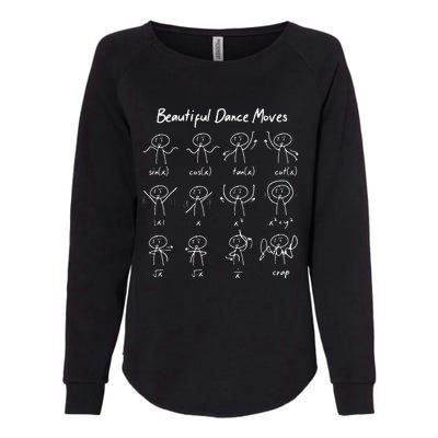 Beautiful Dance Moves vintage Mathematics Math Womens California Wash Sweatshirt