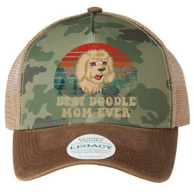 Best Doodle Mom Ever Legacy Tie Dye Trucker Hat