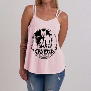 Bigfoot Dog Moth Ufo (Back Only) New Monster Cool Gift Women's Strappy Tank