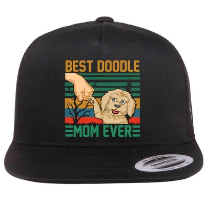 Best Doodle Mom Ever Flatbill Hat