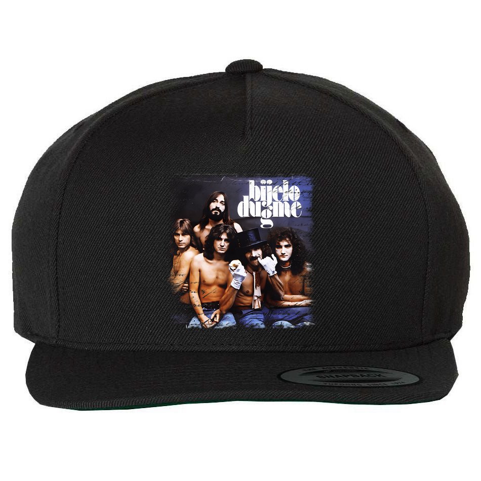 Bijelo Dugme Music Bosna Hrvatska Srbija Exyu Lp Omot Wool Snapback Cap