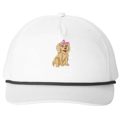 Best Doodle Mom Ever Snapback Five-Panel Rope Hat