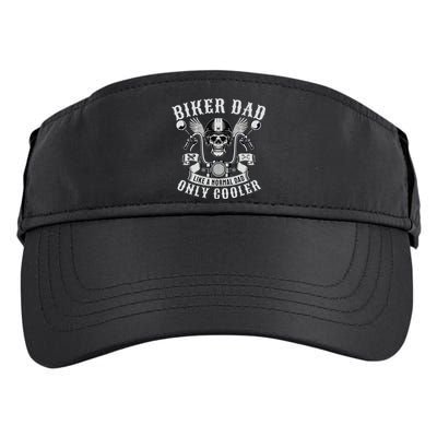 Biker Dad Motorcycle Father Rider Biker Dad Adult Drive Performance Visor