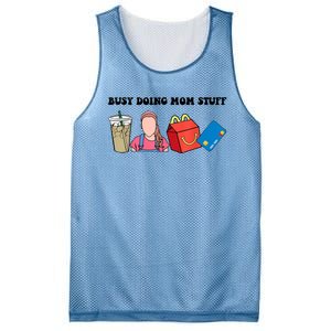 Busy Doing Mom Stuff Busy Mom Mothers Day Mom Stuff Mesh Reversible Basketball Jersey Tank