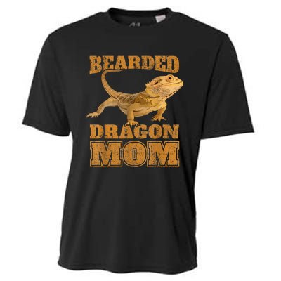 Bearded Dragon Mom Cooling Performance Crew T-Shirt