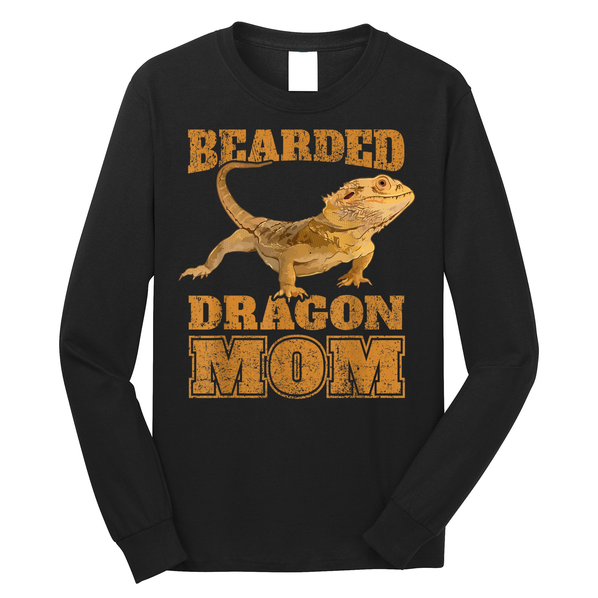 Bearded Dragon Mom Long Sleeve Shirt