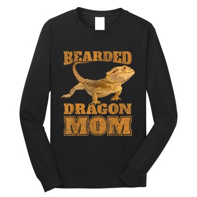 Bearded Dragon Mom Long Sleeve Shirt