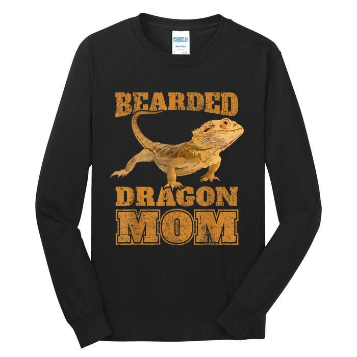 Bearded Dragon Mom Tall Long Sleeve T-Shirt