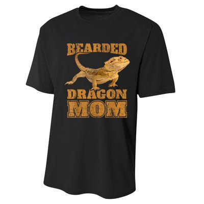 Bearded Dragon Mom Performance Sprint T-Shirt