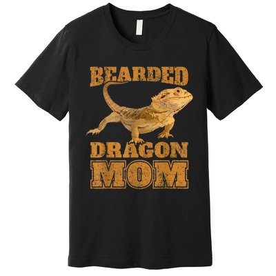 Bearded Dragon Mom Premium T-Shirt