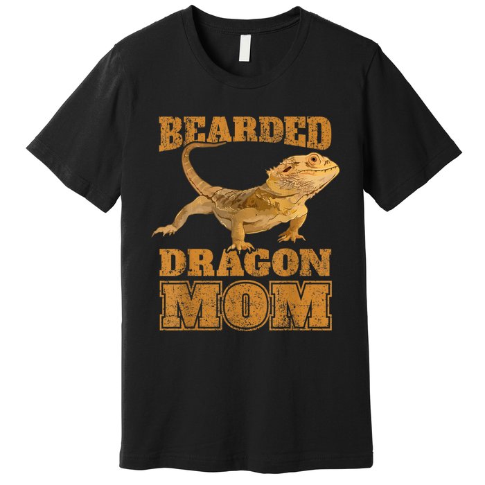 Bearded Dragon Mom Premium T-Shirt