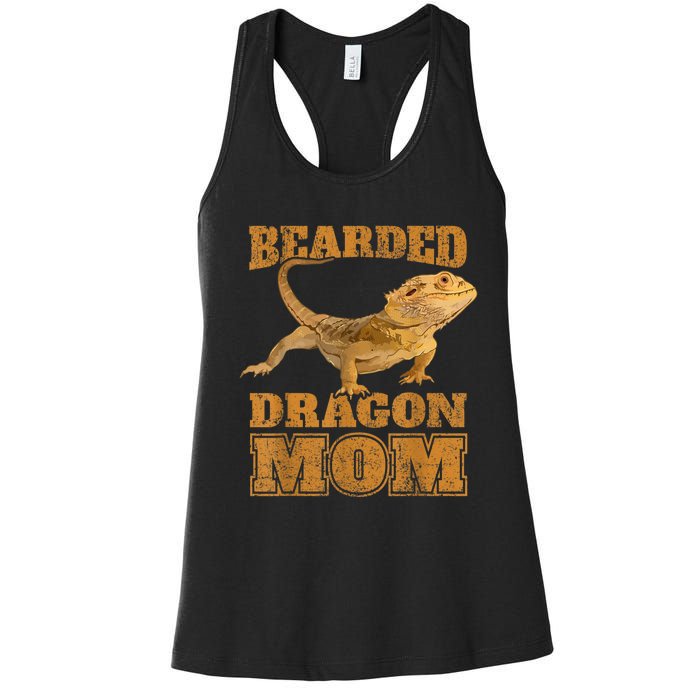 Bearded Dragon Mom Women's Racerback Tank