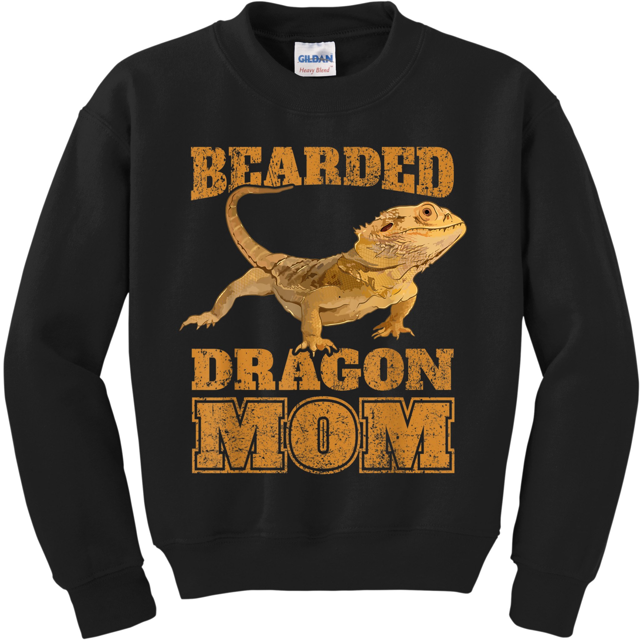 Bearded Dragon Mom Kids Sweatshirt