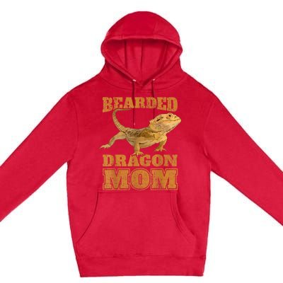 Bearded Dragon Mom Premium Pullover Hoodie