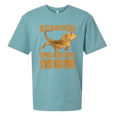 Bearded Dragon Mom Sueded Cloud Jersey T-Shirt