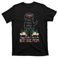 Best Dog Mom Mothers Day Cute Puppy Lover Mama Momma Mommy T-Shirt