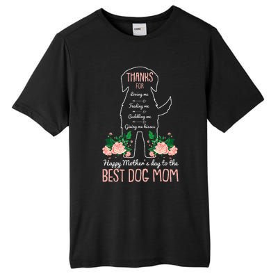 Best Dog Mom Mothers Day Cute Puppy Lover Mama Momma Mommy Tall Fusion ChromaSoft Performance T-Shirt