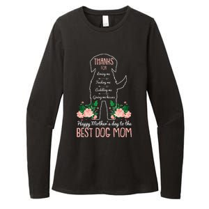 Best Dog Mom Mothers Day Cute Puppy Lover Mama Momma Mommy Womens CVC Long Sleeve Shirt