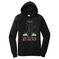 Best Dog Mom Mothers Day Cute Puppy Lover Mama Momma Mommy Women's Pullover Hoodie