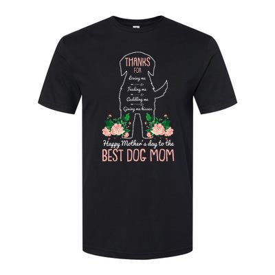 Best Dog Mom Mothers Day Cute Puppy Lover Mama Momma Mommy Softstyle CVC T-Shirt