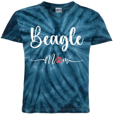 Beagle Dog Mom Gift Women Beagle Lovers Kids Tie-Dye T-Shirt