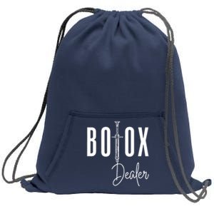 Botox Dealer Nurse Injector Cosmetic Surgeon Sweatshirt Cinch Pack Bag