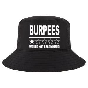 Burpees Do Not Recommend 1 Star Rating Funny Gym Workout Cool Comfort Performance Bucket Hat