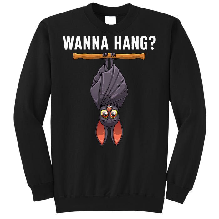 Bat Design Nocturnal Bird Bat Lovers Tall Sweatshirt