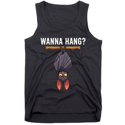 Bat Design Nocturnal Bird Bat Lovers Tank Top