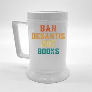 Ban DeSantis Not Books, Anti Governor Ron Desantis Beer Stein