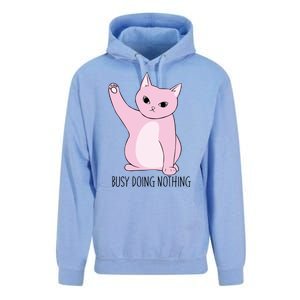 Busy Doing Nothing Unisex Surf Hoodie