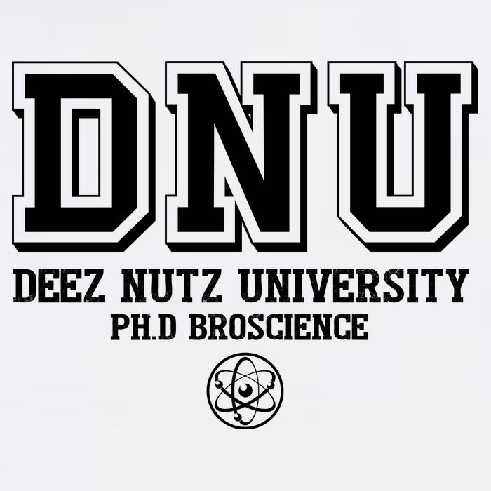 BroScience Deez Nutz University Ph. D Flat Bill Trucker Hat