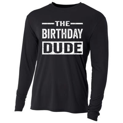 Birthday Dude Novelty Cooling Performance Long Sleeve Crew