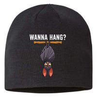 Bat Design Nocturnal Bird Bat Lovers Sustainable Beanie