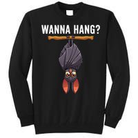 Bat Design Nocturnal Bird Bat Lovers Tall Sweatshirt